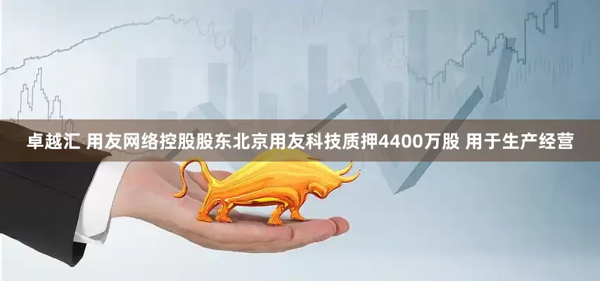卓越汇 用友网络控股股东北京用友科技质押4400万股 用于生产经营