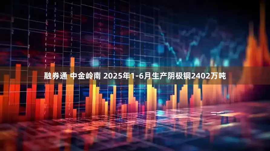 融券通 中金岭南 2025年1-6月生产阴极铜2402万吨